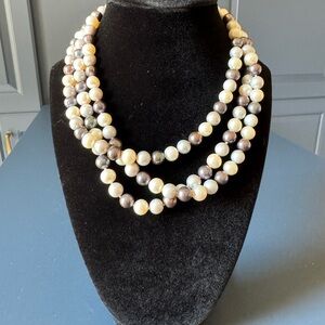 Faux Pearl Necklace